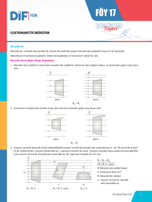 2024 - AYT FİZİK DİF - FÖY-17