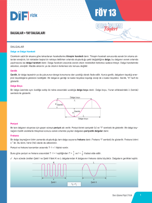 2024 - TYT FİZİK DİF - FÖY-13
